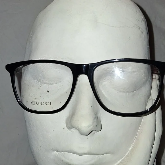 Gucci Classic Black Eyewear New W Tags Orig $285 - Picture 2 of 7